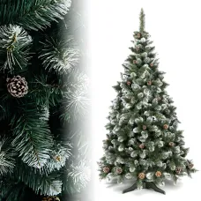 Штучна ялинка з ПВХ з шишками Elite Tree, гіпоалергенна, вогнестійка, українського виробництва, 2.5 м 3