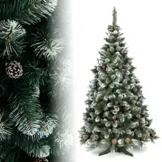 Штучна ялинка з ПВХ з шишками Elite Tree, гіпоалергенна, вогнестійка, українського виробництва, 2.5 м 3
