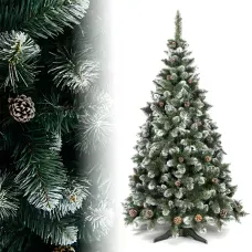 Штучна ялинка з ПВХ з шишками Elite Tree, гіпоалергенна, вогнестійка, українського виробництва, 2.5 м 3