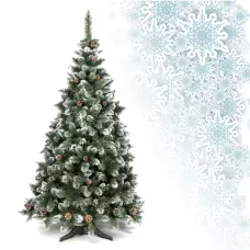 Штучна ялинка з ПВХ з шишками Elite Tree, гіпоалергенна, вогнестійка, українського виробництва, 2.5 м 4