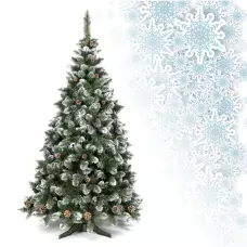 Штучна ялинка з ПВХ з шишками Elite Tree, гіпоалергенна, вогнестійка, українського виробництва, 2.5 м 4