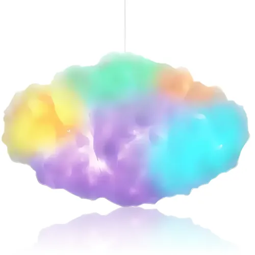 Світильник-обладнання DIY Cloud Atmosphere Light MA704, підвісний led-світильник з RGB-підсвіткою, пультом ду, Bluetooth - фото 3