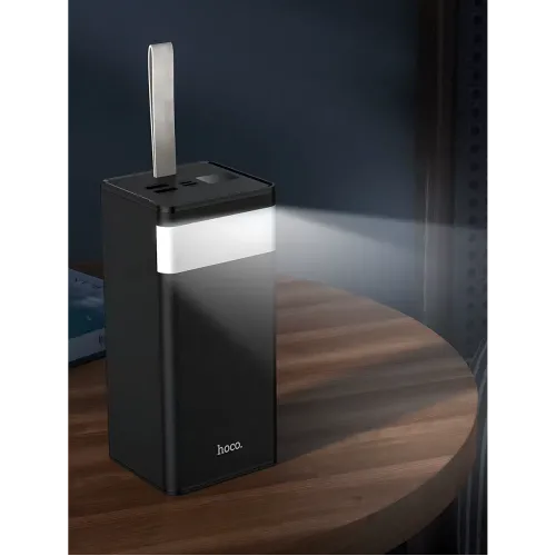 Power Bank Hoco J86A Powermaster 50000 mAh 22.5W, пауэрбанк с LED-дисплеем, фонариком, быстрой зарядкой PD20W/QC3.0, 2×USB, Type-С - фото 8