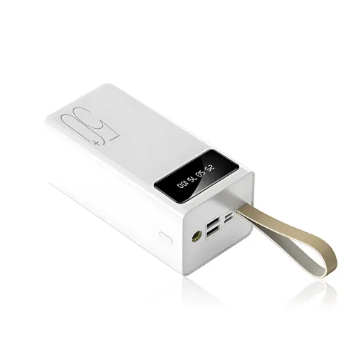 Power Bank Hoco Viaking YM-511 Quick Charging 5000 павербанк з LED-індикатором, ліхтариком, швидким заряджанням, typeC + 2 USB - фото 2