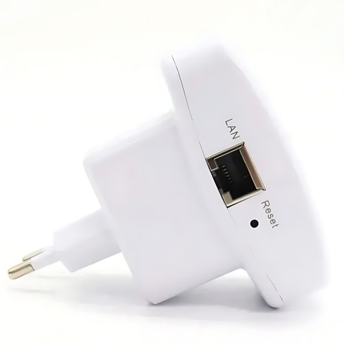 Усилитель WiFi MA706 до 300 Мбит/с, 2.4 GHz, в розетку, репитер 802.11 b/g/n, расширитель покрытия WLAN, WPS, защита WPA/WP - фото 6