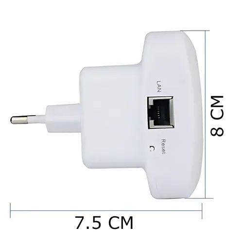 Усилитель WiFi MA706 до 300 Мбит/с, 2.4 GHz, в розетку, репитер 802.11 b/g/n, расширитель покрытия WLAN, WPS, защита WPA/WP - фото 17