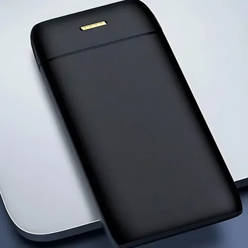 Повербанк Lenyes PX167 10000 mAh, зовнішній акумулятор, 2 USB, 5V/2.1A, LED-індикатор, Li-Ion акумулятор, чорний - фото 8