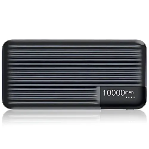 Зовнішній акумулятор Power Bank 10000 mAh Lenyes PX161, USB, 10,5 Вт, LED-індикатори, Lightning, Li-ion, чорний - фото 5