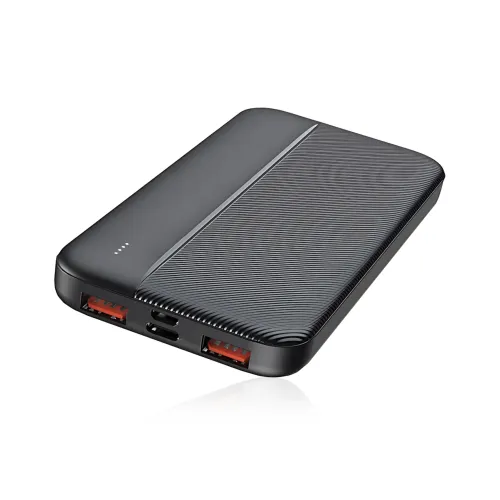 Power Bank LENYES PX163 10000 mAh з LED-індикацією, 2 USB, універсальною зарядкою - фото 3
