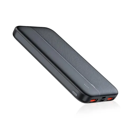 Power Bank LENYES PX163 10000 mAh з LED-індикацією, 2 USB, універсальною зарядкою - фото 4