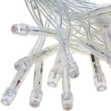 Гирлянда-штора XMAS 300 LED W-9, 3×3 м, холодный белый свет, медная проволока, ретро стиль, 220В, соединяемая, внутренняя, водопад