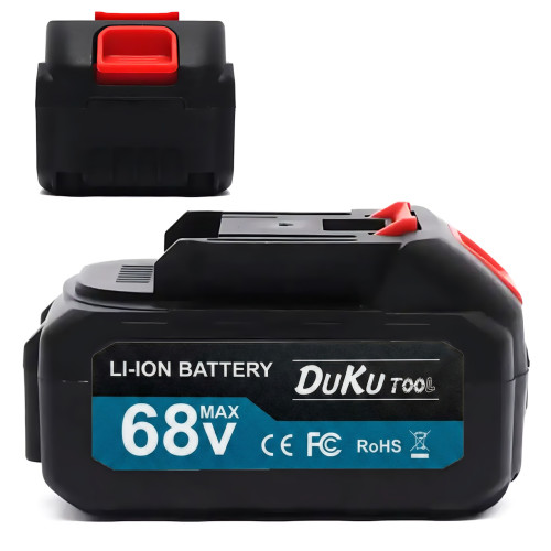 Аккумулятор 68V 1.5 Ah для электроинструмента, Li-Ion, защита от перегрева и перезарядки, универсальный для дрелей/шуруповёртов - фото 5