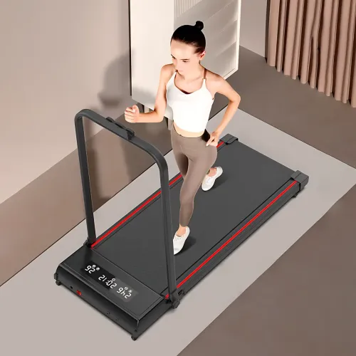 Складана бігова доріжка YXT003 3-в-1 Walking Pad, до 150 кг, 10 км/год, з пультом, LED-дисплеєм, зона бігу 107×40 см - фото 4