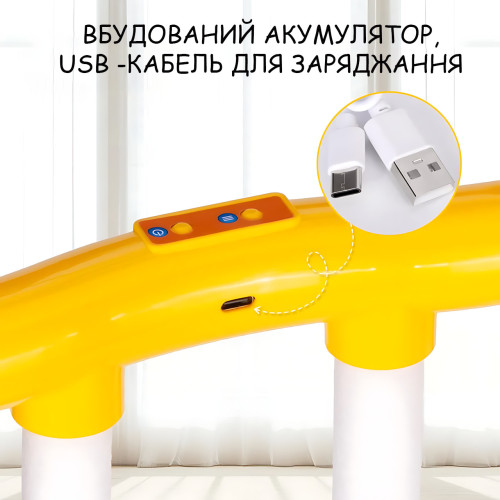 Интерактивная игрушка для тренировки реакции MA779, световая индикация, сенсорное управление, падающие палочки - фото 3