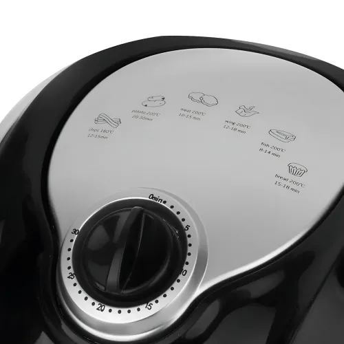 Мультипіч-аерофритюрниця Domotec MS-3220 4.5 л, потужність 1300 Вт, 6 програм, механічне керування, чорний - фото 6