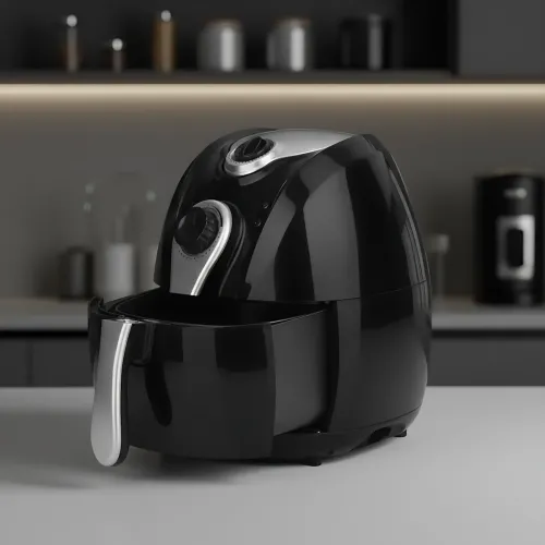 Мультипіч-аерофритюрниця Domotec MS-3220 4.5 л, потужність 1300 Вт, 6 програм, механічне керування, чорний - фото 3