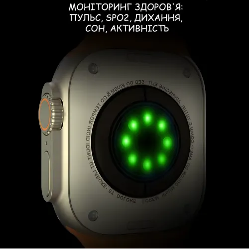 Подарунковий набір 4-в-1: годинник Smart Watch RM22, бездротові навушники Air Pro + бездротовий Power Bank 5000 мА·год + 2 ремінці - фото 9