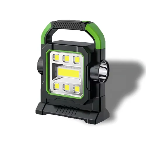 Фонарик HC-7078B с солнечной панелью 20W, COB+LED, 3000 лм, аккумулятор 2500 мА·ч, Power Bank, USB, IP44, кемпинговый - фото 2