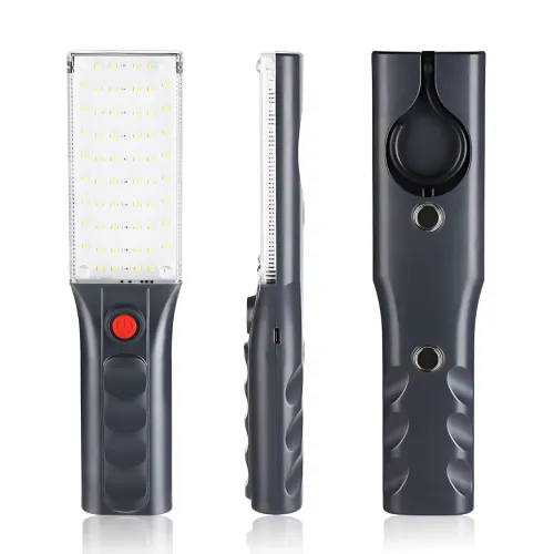 Ліхтарик світлодіодний TORCH ZJ-1258 з магнітом і гаком, 1000 лм, COB LED, USB-зарядка, 5 режимів, вбудований акумулятор, чорний - фото 2