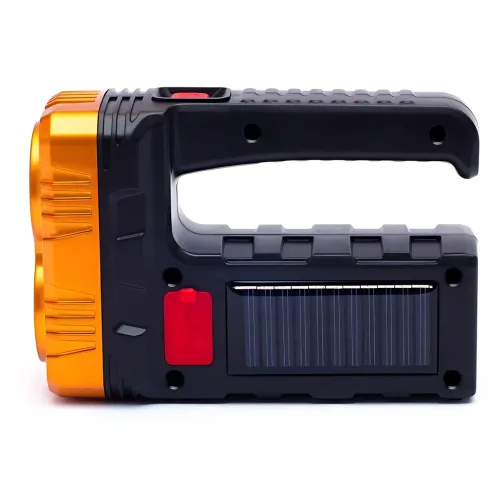Ліхтарик акумуляторний TORCH BL-7702B-COB із сонячною панеллю, USB-зарядкою і Power Bank, 1000 лм, 2 режими, бічна COB-лампа - фото 6