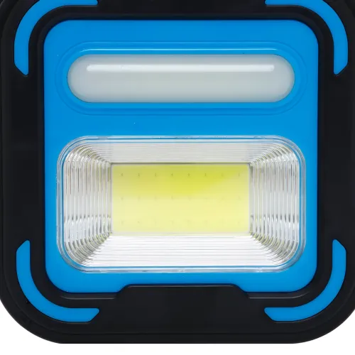 Аккумуляторный фонарь Bailong BL-925 Torch + Solar, COB+LED, Power Bank, солнечная панель, USB, влагозащищённый Черно-желтый - фото 6