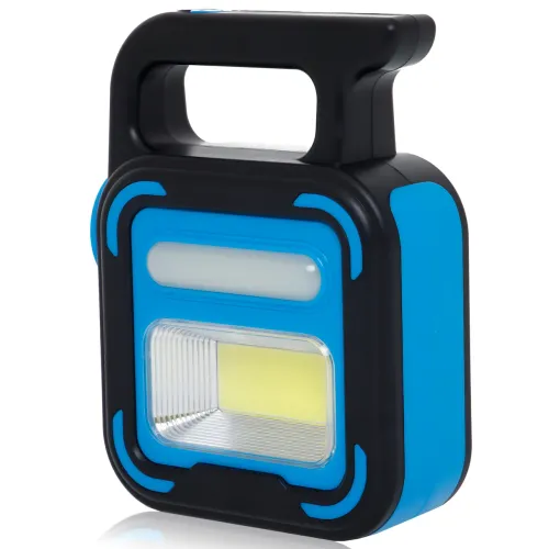Аккумуляторный фонарь Bailong BL-925 Torch + Solar, COB+LED, Power Bank, солнечная панель, USB, влагозащищённый Черно-зеленый - фото 2