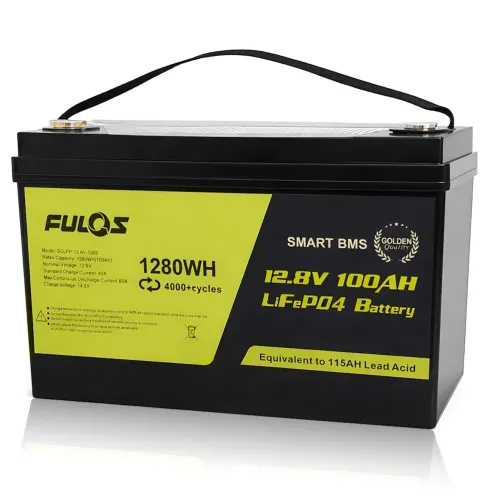 Акумулятор LiFePO4 FULOS 12.8 V 100 Ah (1280Wh) Smart BMS, 4000+ циклів, заряд 14.6V, струм розряду 80A - фото 5