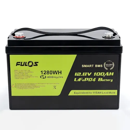Акумулятор LiFePO4 FULOS 12.8 V 100 Ah (1280Wh) Smart BMS, 4000+ циклів, заряд 14.6V, струм розряду 80A - фото 2