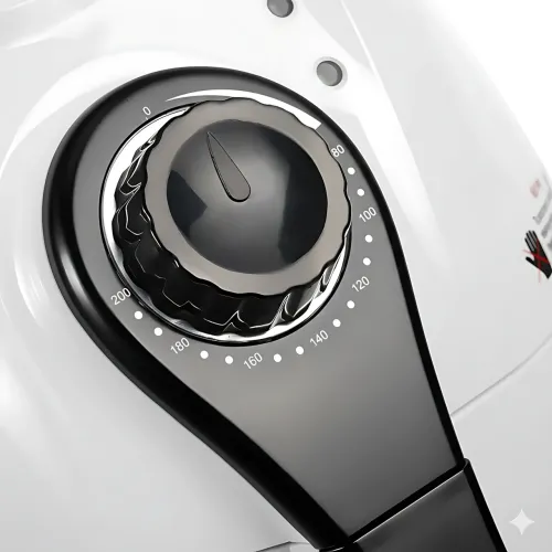 Мультипіч-аерофритюрниця Domotec MS-3220 4.5 л, потужність 1300 Вт, 6 програм, механічне керування, білий - фото 5