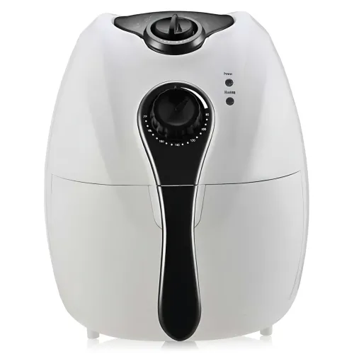 Мультипіч-аерофритюрниця Domotec MS-3220 4.5 л, потужність 1300 Вт, 6 програм, механічне керування, білий - фото 2