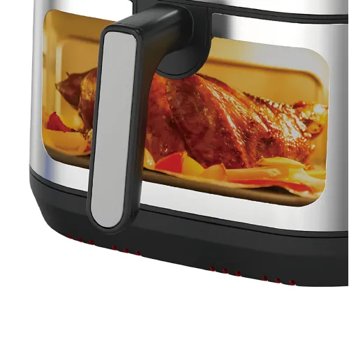 Аерофритюрниця DOMOTEC MS-3224 12 л, 4500 Вт, 2 ТЕНи, Air Fryer 360°, LED-дисплей, смаження без олії, гриль і випічка - фото 6