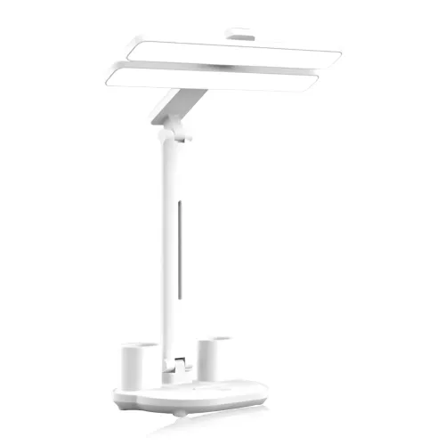 Настільна LED-лампа ATLANFA AT-1702, 7 Вт, сенсорна, 3 яскравості, 3000K/6000K, регульований кут, від мережі, білий - фото 3