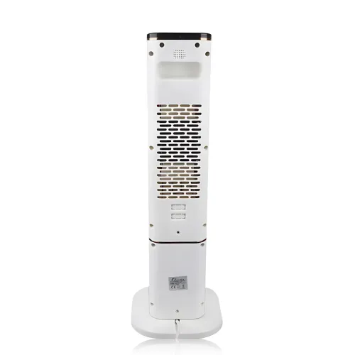 Колонный тепловентилятор Carruzzo Q20K 2000 Вт с имитацией камина, пульт ДУ, таймер, поворот 90°, защита от перегрева - фото 5