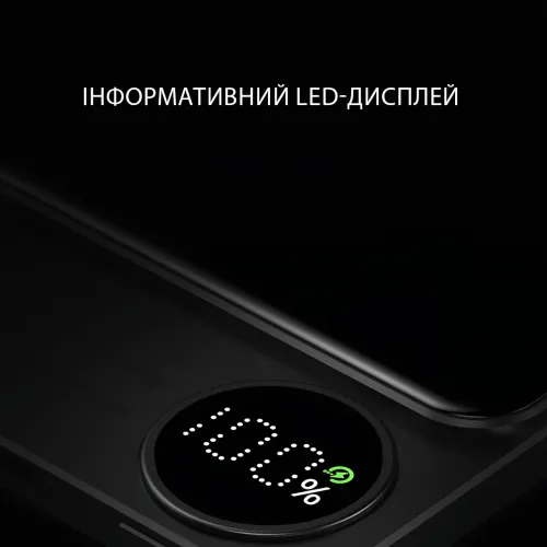 Power Bank Q9 MagSafe 5000 mAh 20W с беспроводной зарядкой Qi 15W, PD Type-C, дисплей, ультратонкий 12 мм, магнитный павербанк - фото 7