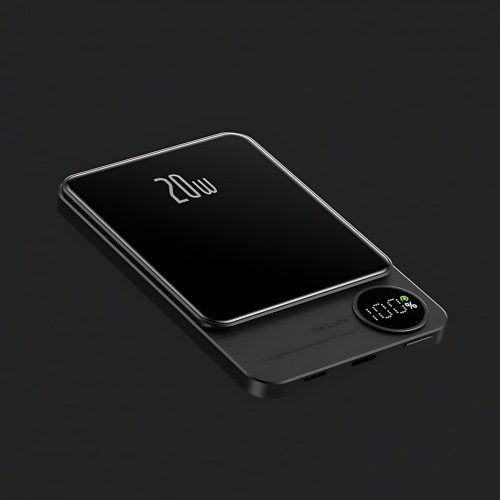 Power Bank Q9 MagSafe 5000 mAh 20 W з бездротовою зарядкою Qi 15W, PD Type-C, дисплей, ультратонкий 12 мм, магнітний павербанк - фото 9