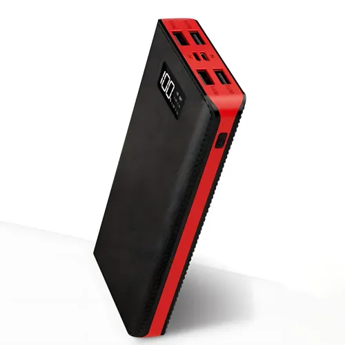 Power Bank 50000 mAh M9 LCD (реальна ємність 8400 mAh), 4×USB, microUSB + Lightning, LED-ліхтарик, зовнішній акумулятор - фото 11