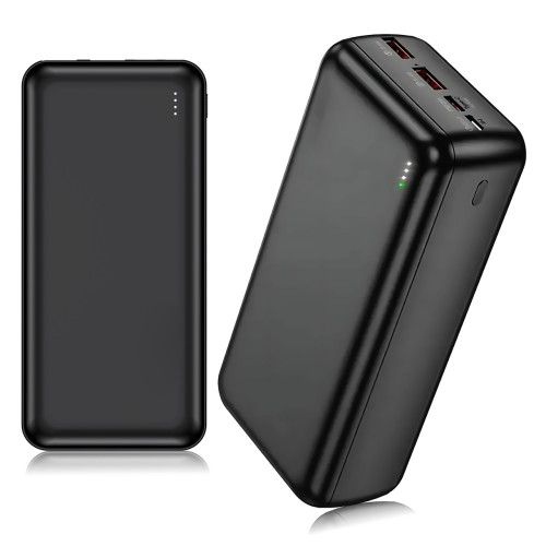 Power Bank AND J38B 50000 мА·год, зовнішній акумулятор, 2 × USB, Type-C + Micro-USB, швидке заряджання, LED-індикація - фото 10