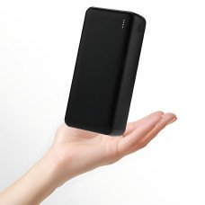 Power Bank AND J38B 50000 мАч, внешний аккумулятор, 2×USB, Type-C + Micro-USB, быстрая зарядка, LED-индикация