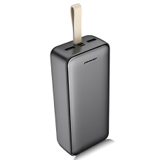 Power Bank AND J111B 50000 mAh 22.5W — внешний аккумулятор быстрой зарядки, 4 выхода USB-A/Type-C, LED-индикатор, шнурок