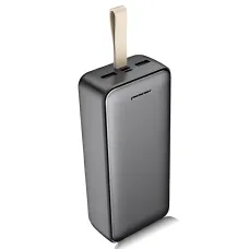 Power Bank AND J111B 50000 mAh 22.5W — внешний аккумулятор быстрой зарядки, 4 выхода USB-A/Type-C, LED-индикатор, шнурок