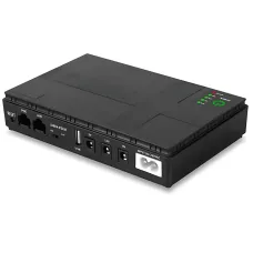 ДБЖ Mini UPS DC1018P 10400 mAh для роутера, модему та CCTV, 5V, 9V, 12 V, PoE, USB, до 18 W, резервне живлення для wi-fi, камер