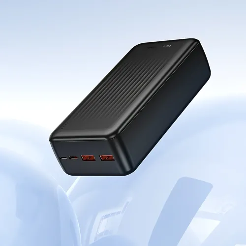 Power Bank BOROFONE BJ80B 30000 mAh, 22.5W швидке заряджання PD, 2×USB + Type-C, LED-індикатор, Li-Pol, чорний - фото 10