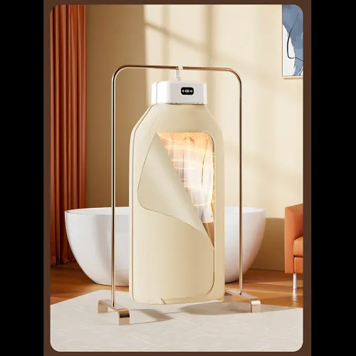 Портативна електрична сушарка для одягу Foldable Dryer HS01694 600 Вт до 10 кг, Складана мініпарова шафа, швидка сушарка - фото 10