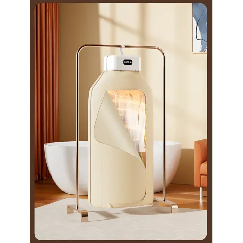 Портативна електрична сушарка для одягу Foldable Dryer HS01694 600 Вт до 10 кг, Складана мініпарова шафа, швидка сушарка - фото 10