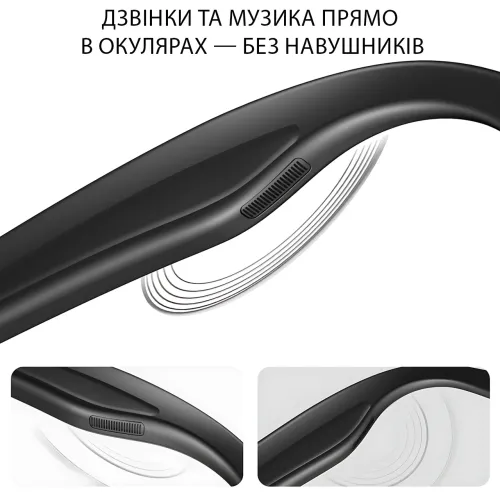 Смарт-очки фотохромные AIMB-G1 с камерой 8MP, видеозаписью 1080P, ChatGPT AI, Wi-Fi, Bluetooth 5.4, встроенной памятью 4GB, IP67 - фото 6