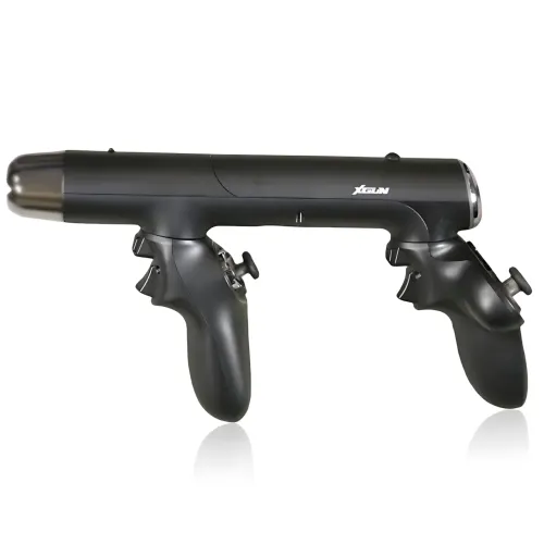 Игровой джойстик-автомат XGun X1 беспроводной Bluetooth геймпад с гироскопом, лазерным прицелом и эффектом отдачи, контроллер - фото 3