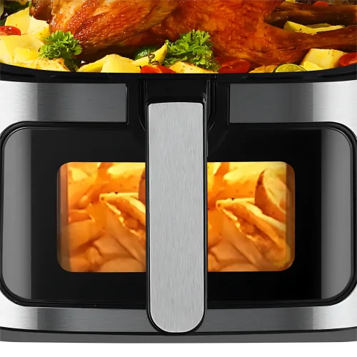 Аерогриль Zip line top XXXL MS-4804DW, 3800 Вт, 8 л, потужний аерофритюр з LED-дисплеєм, сенсорне керування - фото 5