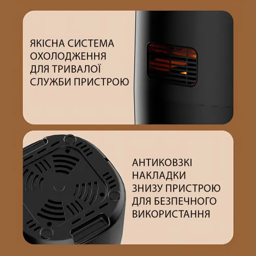 Аерогриль Zip line top XXXL MS-4804DW, 3800 Вт, 8 л, потужний аерофритюр з LED-дисплеєм, сенсорне керування - фото 10