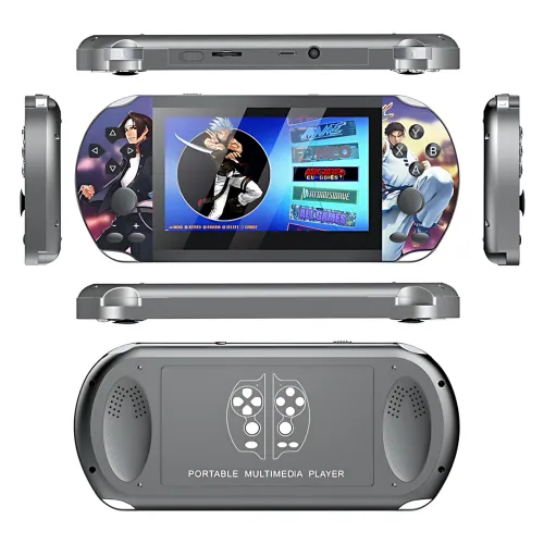 Ігрова портативна консоль M7 4.3 IPS, 10000 ігор, 2 GB RAM + 64 GB ROM, PSP PS1 N64, Linux EmuELEC, 1500 мА·год - фото 2
