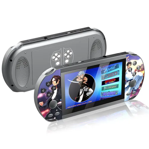 Ігрова портативна консоль M7 4.3 IPS, 10000 ігор, 2 GB RAM + 64 GB ROM, PSP PS1 N64, Linux EmuELEC, 1500 мА·год